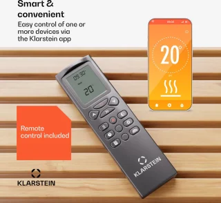 Klarstein Elektrische Wandhaard