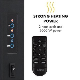 Wat vinden we goed aan de Klarstein Lausanne Vertical Elektrische Haard