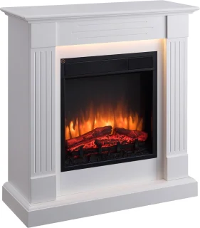 Ladina Elektrische Sfeerhaard Wit 85 cm