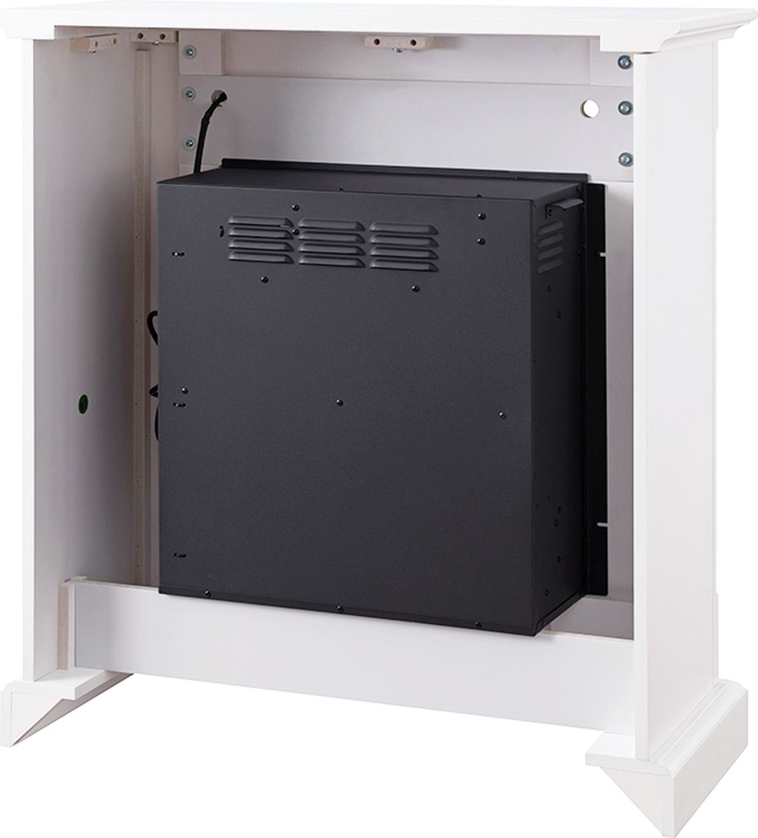 Ladina Elektrische Sfeerhaard Wit 85 cm