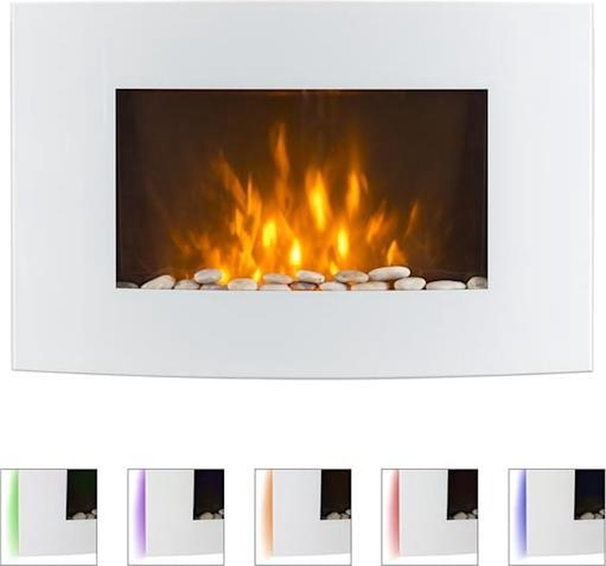 Lausanne elektrische haard 1000/2000W glas