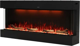 Laveno 182 elektrische 3-zijdige glazen sfeerhaard