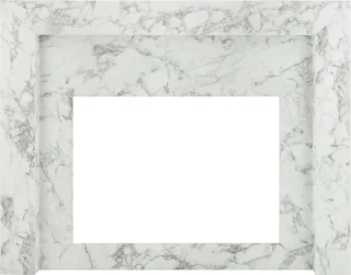 Livn Bregenz schouwombouw 80x100x30 cm marmer look