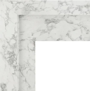 Livn Bregenz schouwombouw 80x100x30 cm marmer look