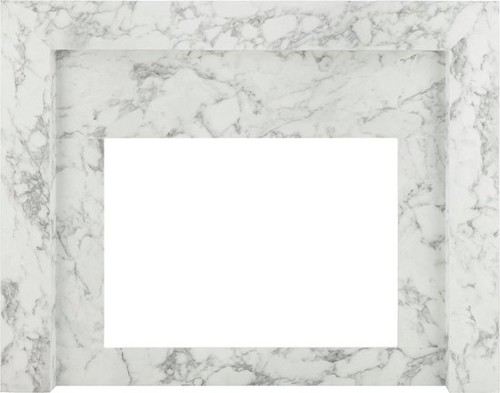 Livn Bregenz schouwombouw 80x100x30 cm marmer look