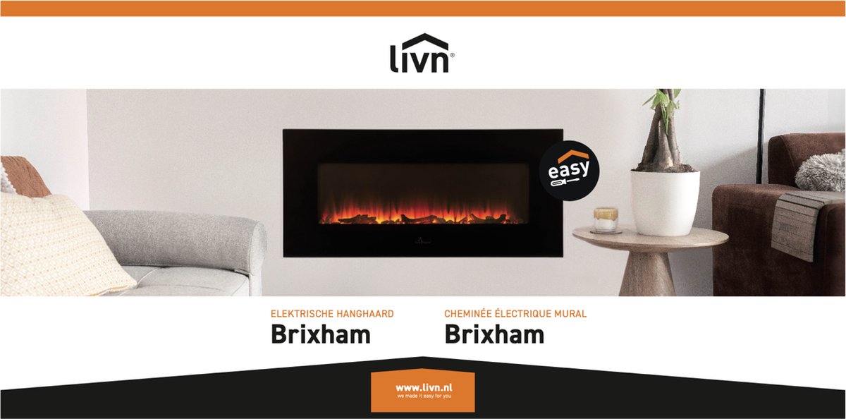 Livn Brixham Elektrische Hanghaard 45x98x12,9 cm