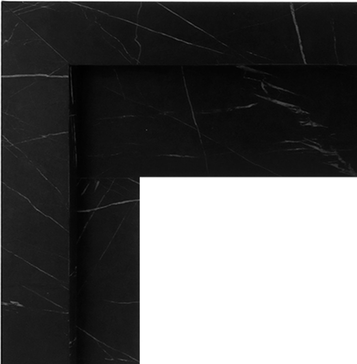 Livn Schouwombouw Bregenz Zwart Marmer Look 80x100x30 cm
