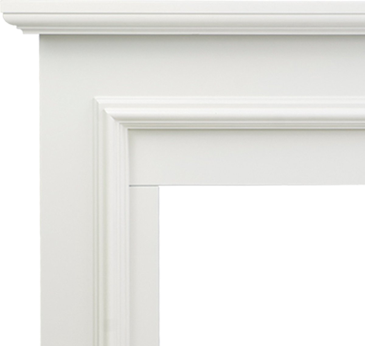Livn Schouwombouw Wengen Wit 85x104x30 cm geschikt voor Lugano