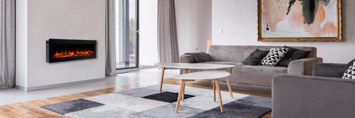 LumberQ Kayo elektrische in-wand sfeerhaard 150x46x12,5 cm