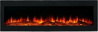 LumberQ Zara elektrische inbouw sfeerhaard 180x46x12,5 cm