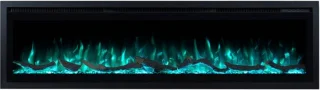 Lumea Fires Avero 152 cm Elektrische inbouwhaard - Zwart