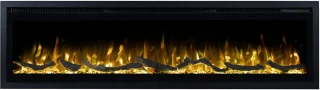 Lumea Fires Avero 182 cm elektrische inbouwhaard zwart