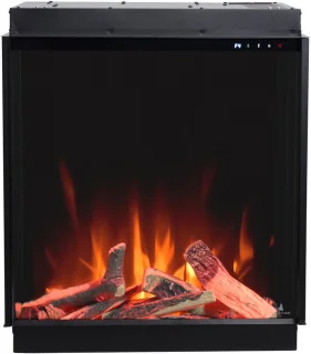 Lumea Fires Sero 29" Elektrische inbouwsfeerhaard Zwart