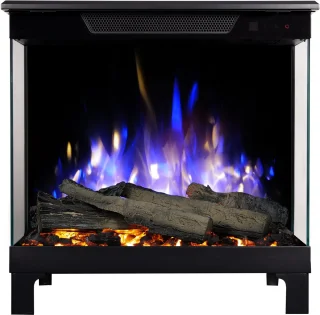 Lumea Fires Spectra 46 cm Vrijstaande elektrische haard Zwart