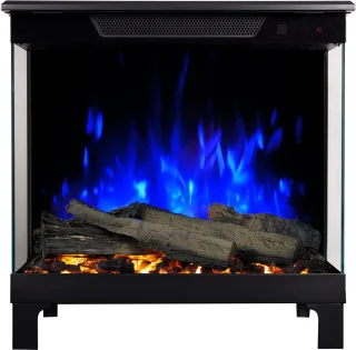 Lumea Fires Spectra 46 cm Vrijstaande elektrische haard Zwart