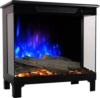 Lumea Fires Spectra 61 cm - Vrijstaande elektrische haard - Zwart