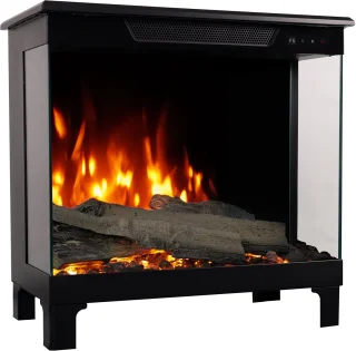 Lumea Fires Spectra 61 cm - Vrijstaande elektrische haard - Zwart