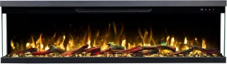 Lumea Fires Trivaro 128 cm Elektrische inbouwhaard