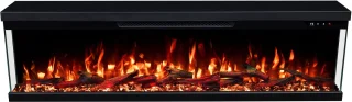 Lumea Fires Trivaro 128 cm Elektrische inbouwhaard