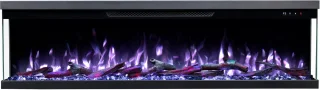 Lumea Fires Trivaro 128 cm Elektrische inbouwhaard