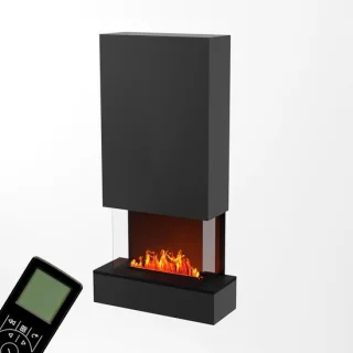 LuxeFlame Aurora 3D Elektrische Waterdamp Wandhaard