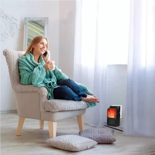 LUXIFLAME Home & Marker Elektrische Tafelhaard met Afstandsbediening
