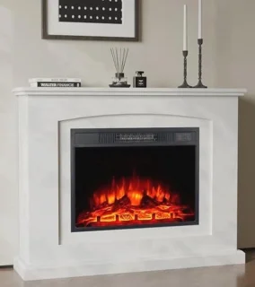 MachenFlame Sutie Elektrische open haard, 58 cm, wit