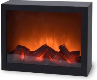 MaxxHome led openhaard sfeerhaard metaal 30x25cm