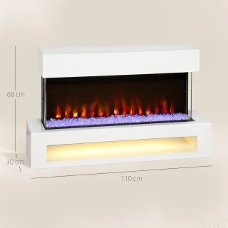 Medahome Moderne Elektrische Wandhaard