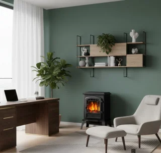 Wat vinden we goed aan de Medahomestore Compacte Vrijstaande Elektrische Open Haard Zwart