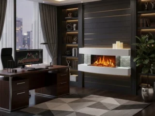 Medahomestore Lounge Wall Elektrische Wandhaard