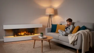 Medahomestore Montreal Vrijstaande Elektrische Haard
