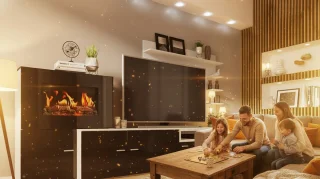 Medahomestore Olympo Deluxe TV-meubelwand