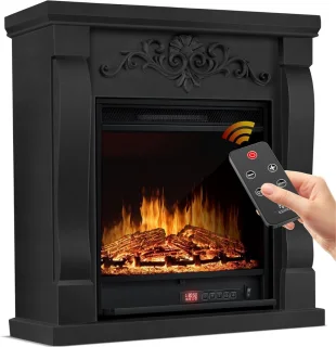 MKSS® Elektrische Tafelhaard 1800W Zwart