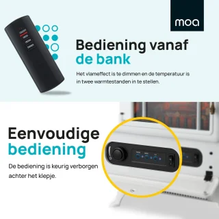 MOA Sfeerhaard Elektrische Openhaard
