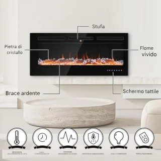 Modern Elektrische Wandhaard