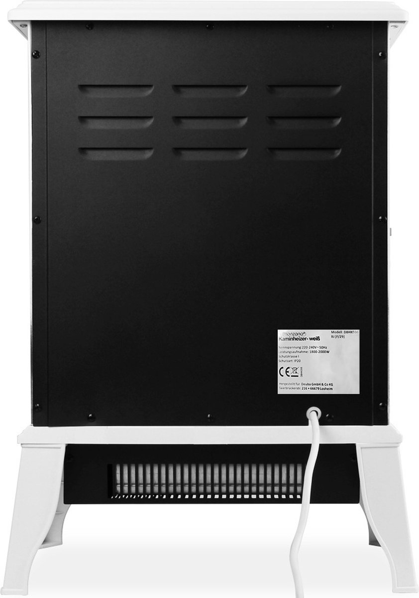 Monzana Elektrische Kachel 2000W Wit