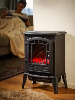 Monzana Elektrische Kachel 2000W Zwart
