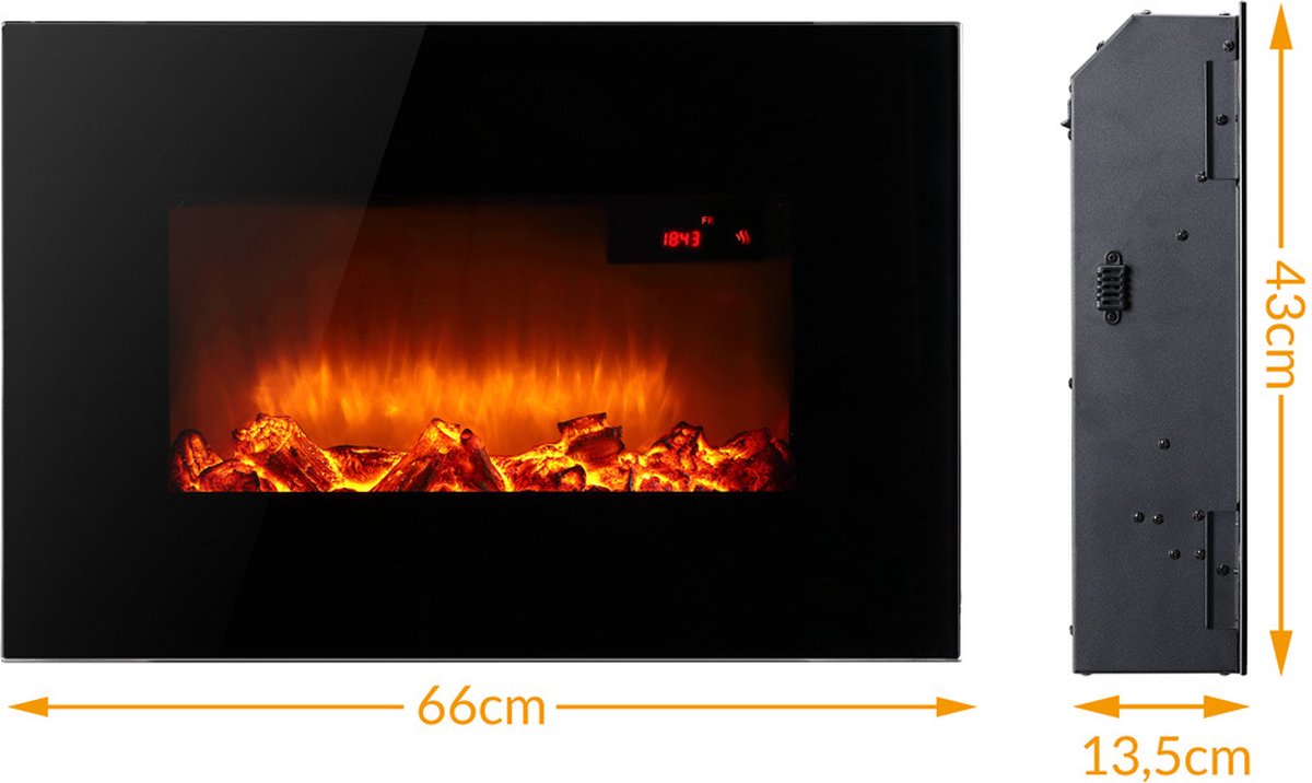 Monzana Elektrische Sfeerhaard 900W/1800W
