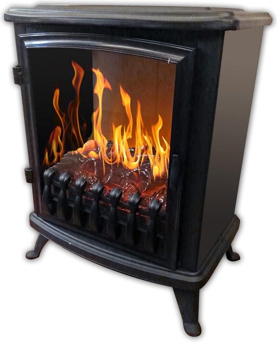 Murano B106 elektrische haard 1800W zwart 53x43 cm