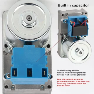OEM Feedmotor 20W Augermotor AC220V 2 RPM