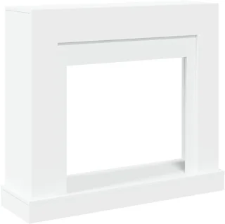 Openhaard 100x30x87,5 cm wit
