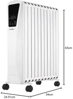 Openhaardradiator 2500W