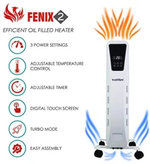 Openhaardradiator 2500W
