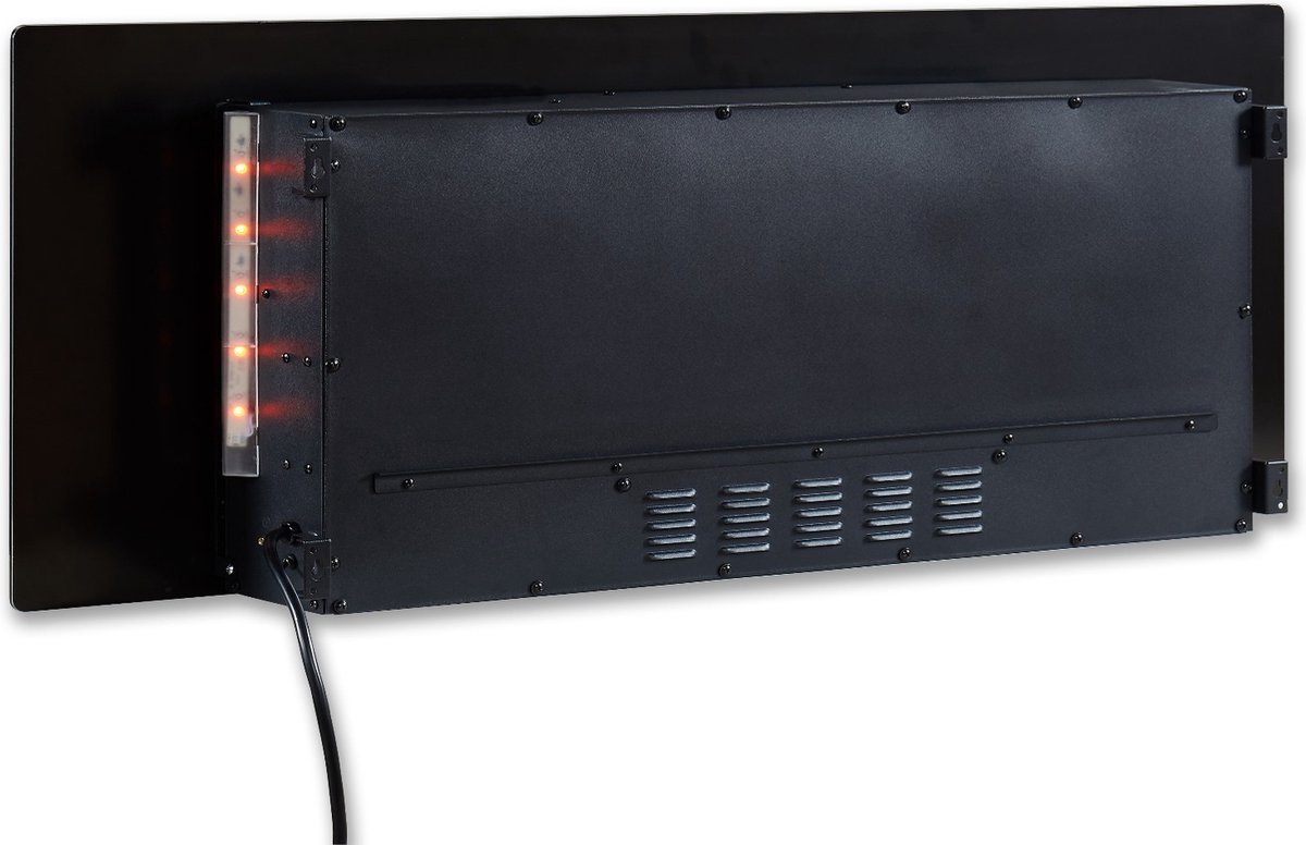 Oppio New York 127 cm elektrische sfeerhaard opbouw