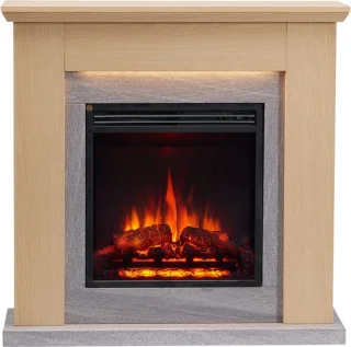 Pandora Elektrische Sfeerhaard Lichtbruin 25x89x88,3 cm
