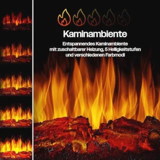 Panoramische elektrische kachel