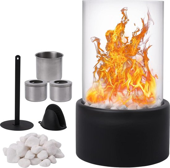 Pazaka Bio-ethanol Tafelhaard 2-kamers
