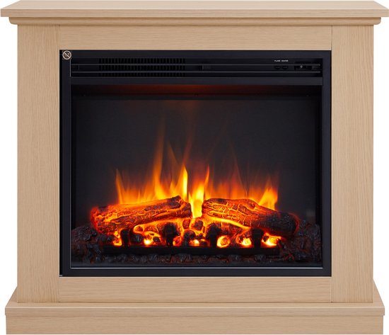 Phanos Elektrische Sfeerhaard Lichtbruin 25x82.4x69.3 cm