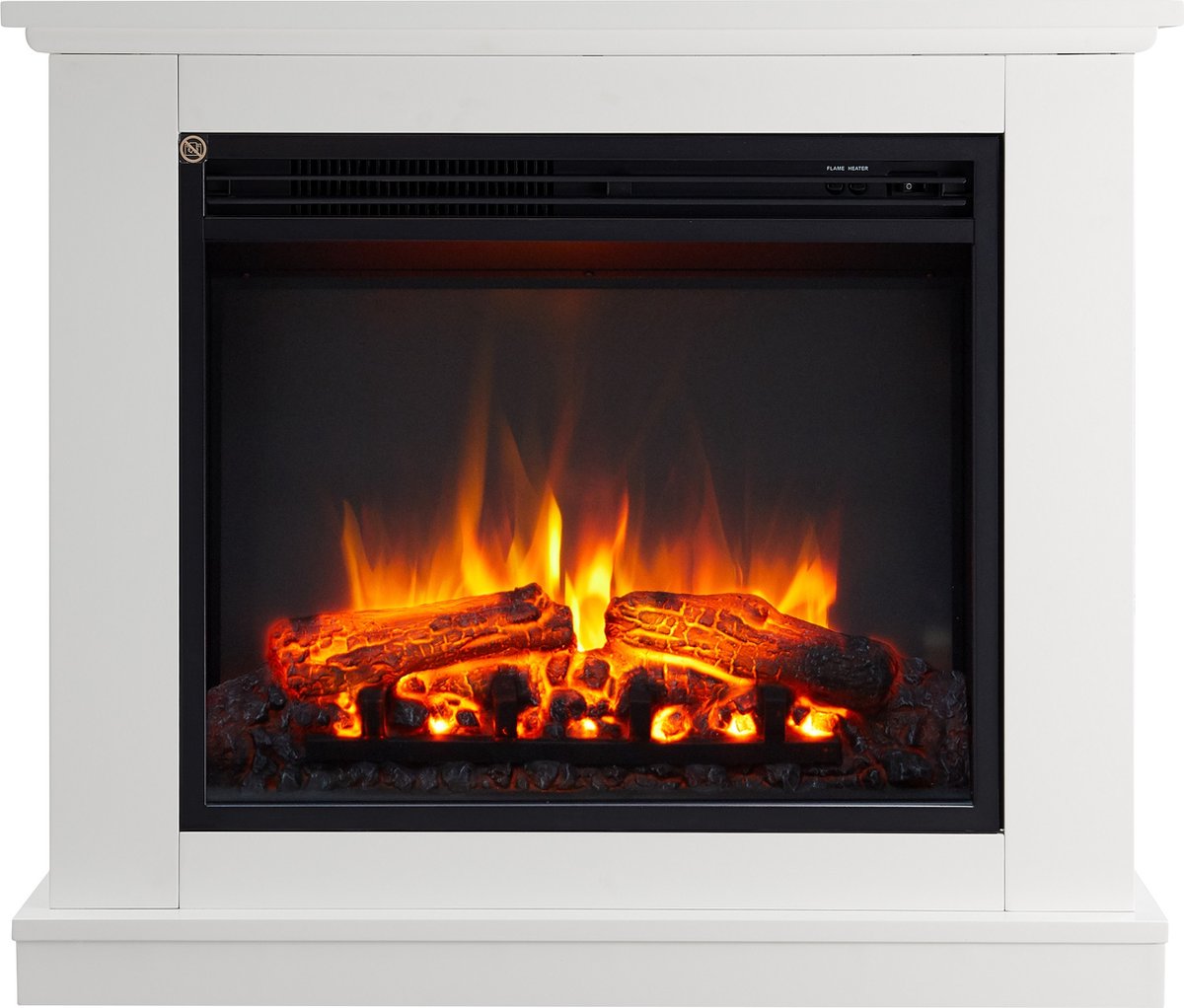 Phanos Elektrische Sfeerhaard Wit 25x82.4x69.3 cm